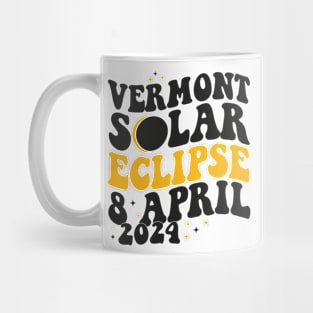 Vermont Total solar eclipse april 8 2024 Mug